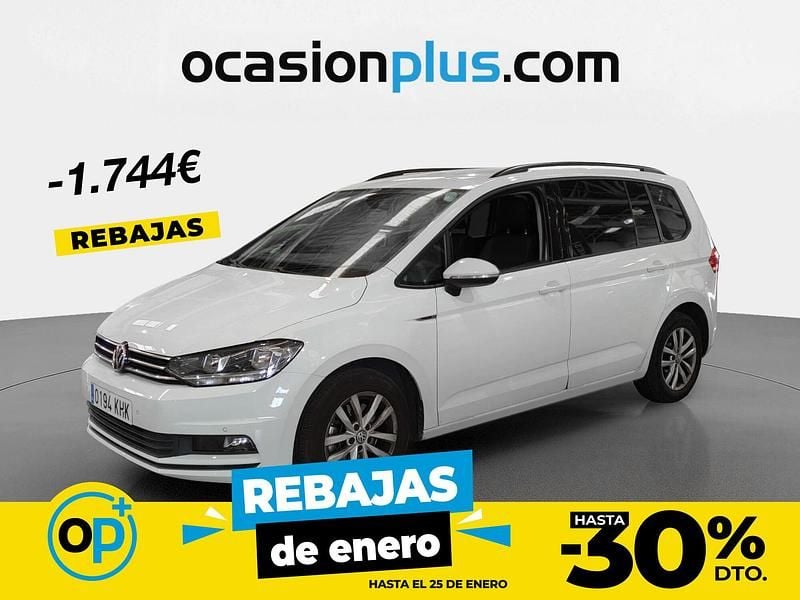 Blanco Usado 2018 VW Touran Business Monovolumen | 19.190 € (Un poco caro) - Imagen 1/4