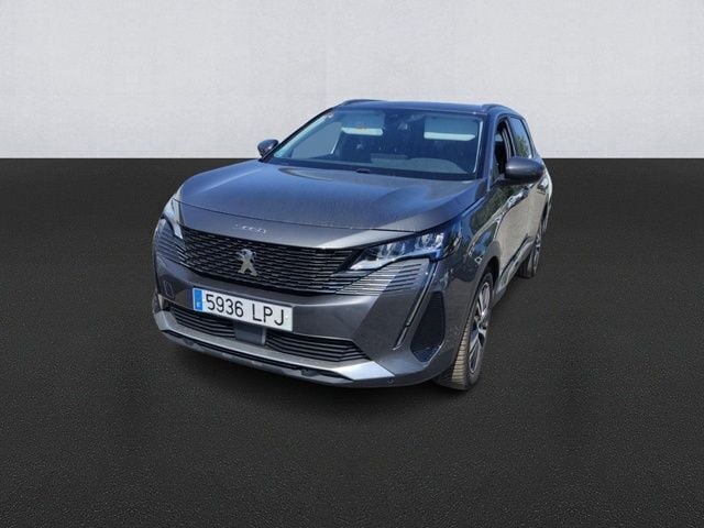 Gris Usado 2021 Peugeot 5008 Allure Monovolumen | 21.700 € (Precio justo) - Imagen 1/4