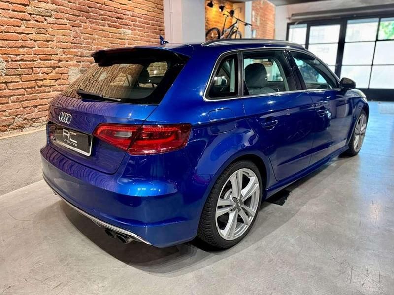 Usado Audi S3 Sportback 300 CV (220 kW) 2015 Azul Utilitario
