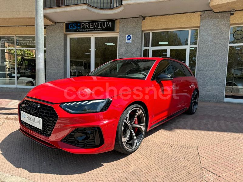 Rojo Usado 2020 Audi RS4 Familiar | 63.000 € (Precio justo) - Imagen 1/4