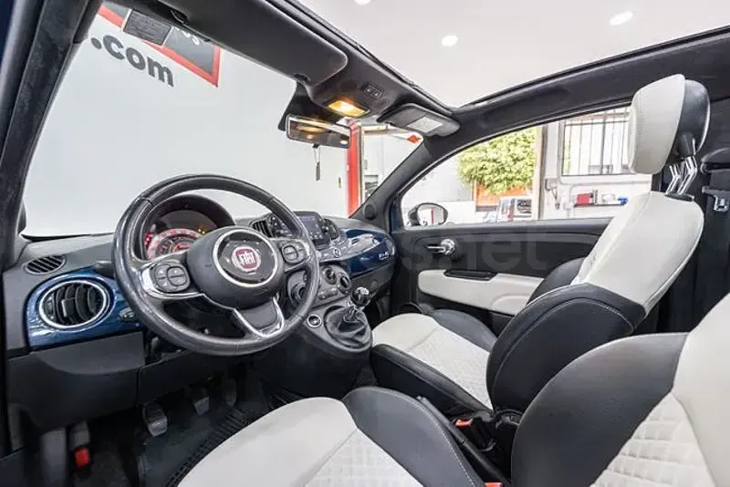 Usado Fiat 500C Dolcevita 70 CV (51 kW) 2021 Azul Descapotable