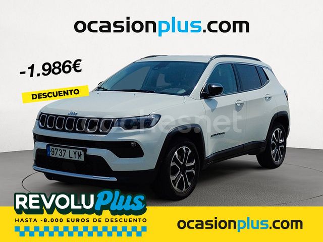 Negro Usado 2022 Jeep Compass Night Eagle SUV | 20.750 € (Precio justo) - Imagen 1/4