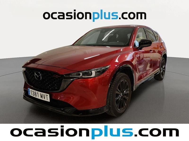 Rojo Usado 2024 Mazda CX-5 Homura-Line SUV | 30.446 € (Precio justo) - Imagen 1/4