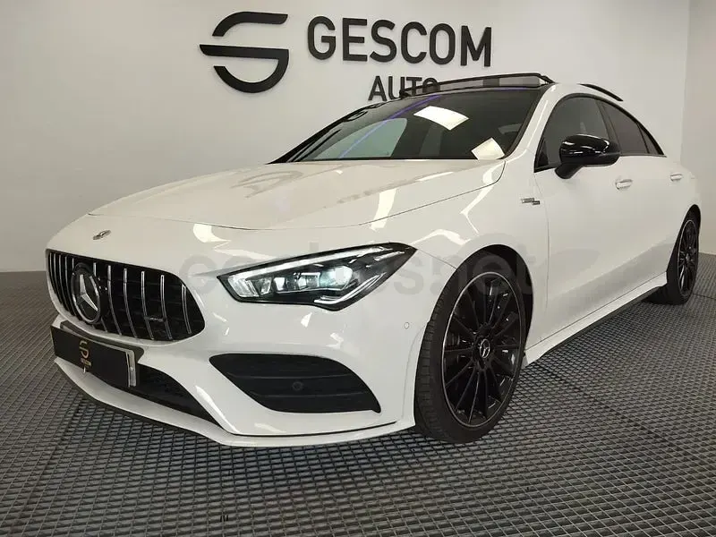 Usado Mercedes CLA200 163 CV (119 kW) 2021 Blanco Coupe