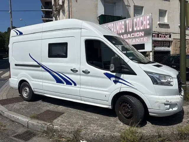 Usado Ford Transit 101 CV (74 kW) 2014 Blanco Van