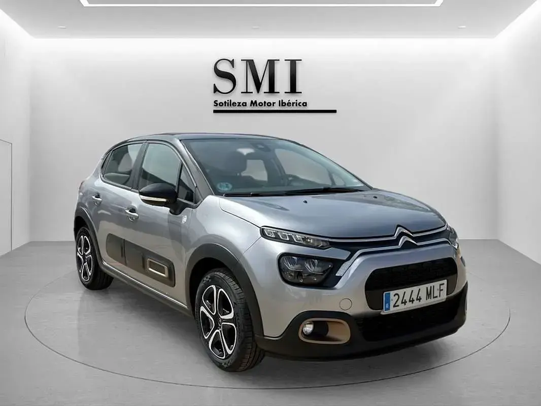 Usado Citroën C3 PureTech 82 CV (60 kW) 2023 Gris Utilitario