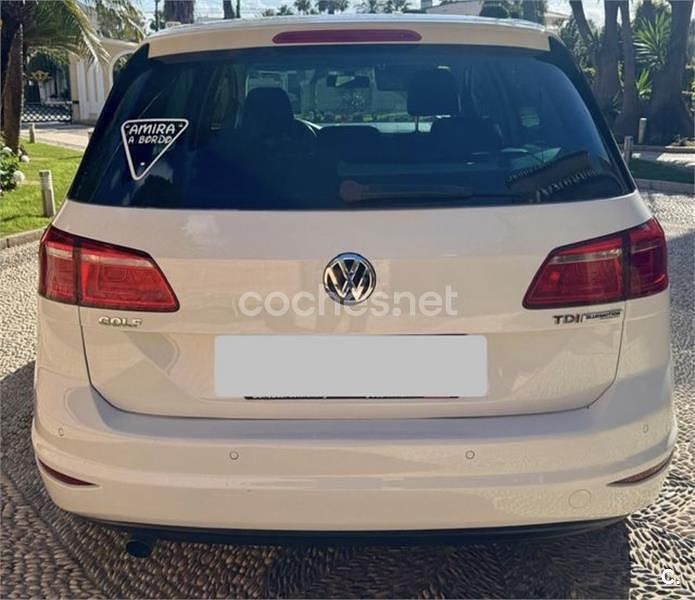 Usado VW Golf Sportsvan Advance 110 CV (80 kW) 2015 Blanco Monovolumen