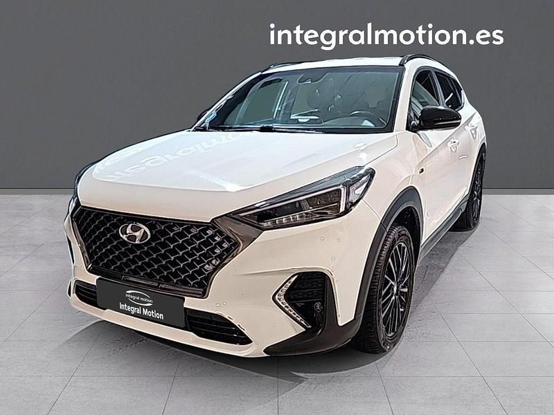 Usado Hyundai Tucson N Line 136 CV (100 kW) 2019 Blanco SUV