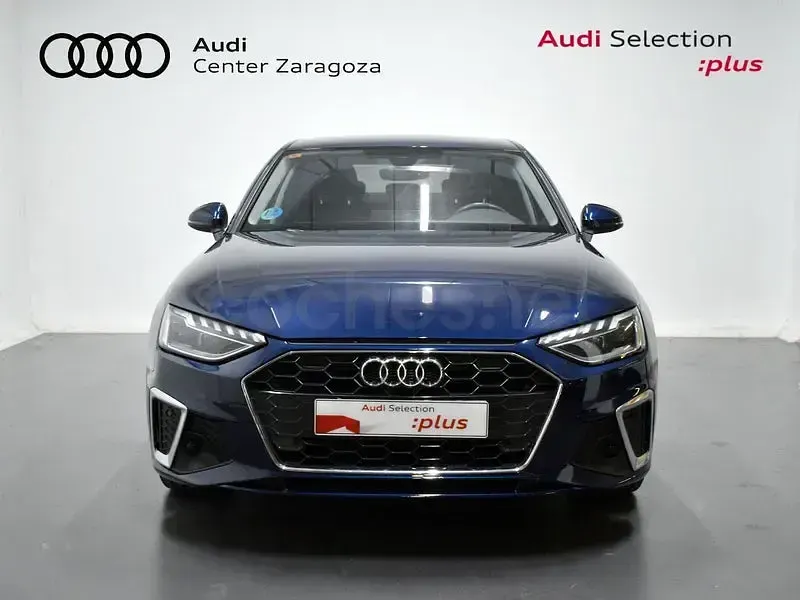 Usado Audi A4 S-Line 163 CV (119 kW) 2021 Azul Berlina