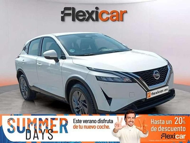 Blanco Usado 2022 Nissan Qashqai Acenta SUV | 17.490 € (Precio justo) - Imagen 1/4