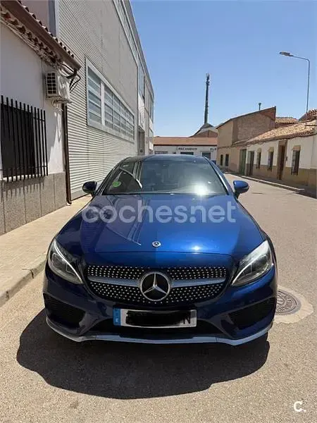 Usado Mercedes C250 204 CV (150 kW) 2017 Azul Coupe