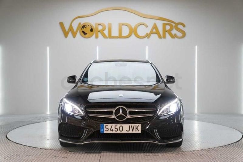 Usado Mercedes C220 170 CV (125 kW) 2016 Negro Familiar