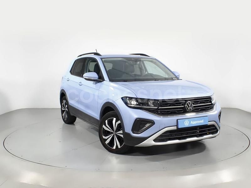 Azul Usado 2024 VW T-Cross Life SUV | 23.800 € (Un poco caro) - Imagen 1/4