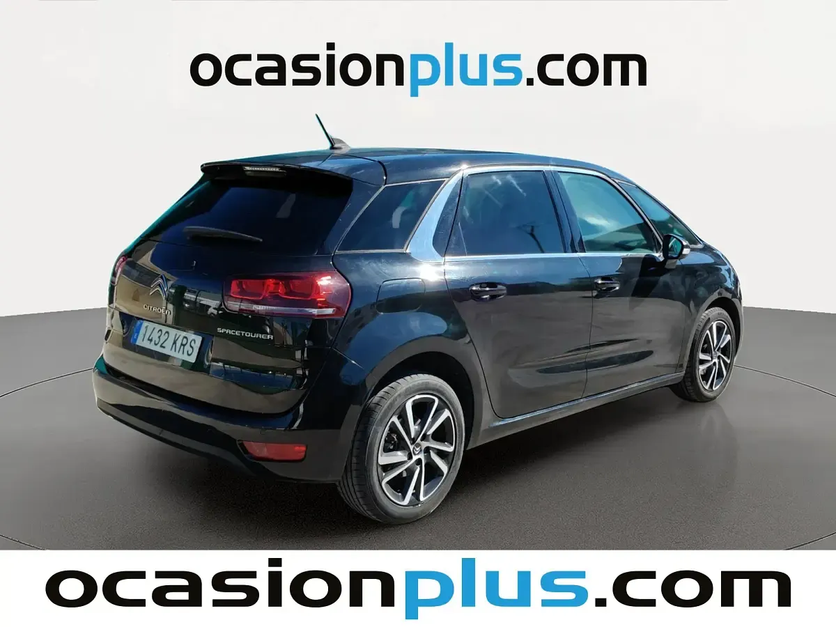 Usado Citroën C4 SpaceTourer Feel 131 CV (96 kW) 2018 Negro Monovolumen