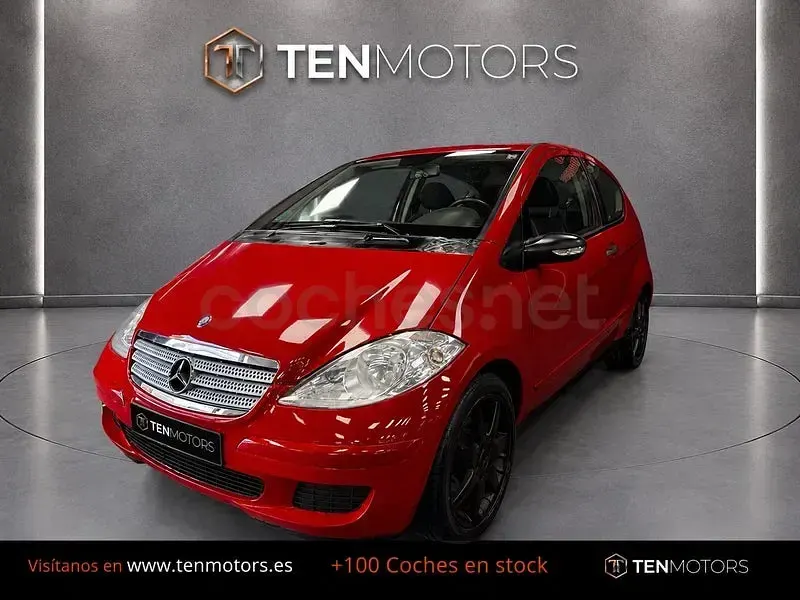 Usado Mercedes A150 Avantgarde 95 CV (69 kW) 2007 Granate Monovolumen