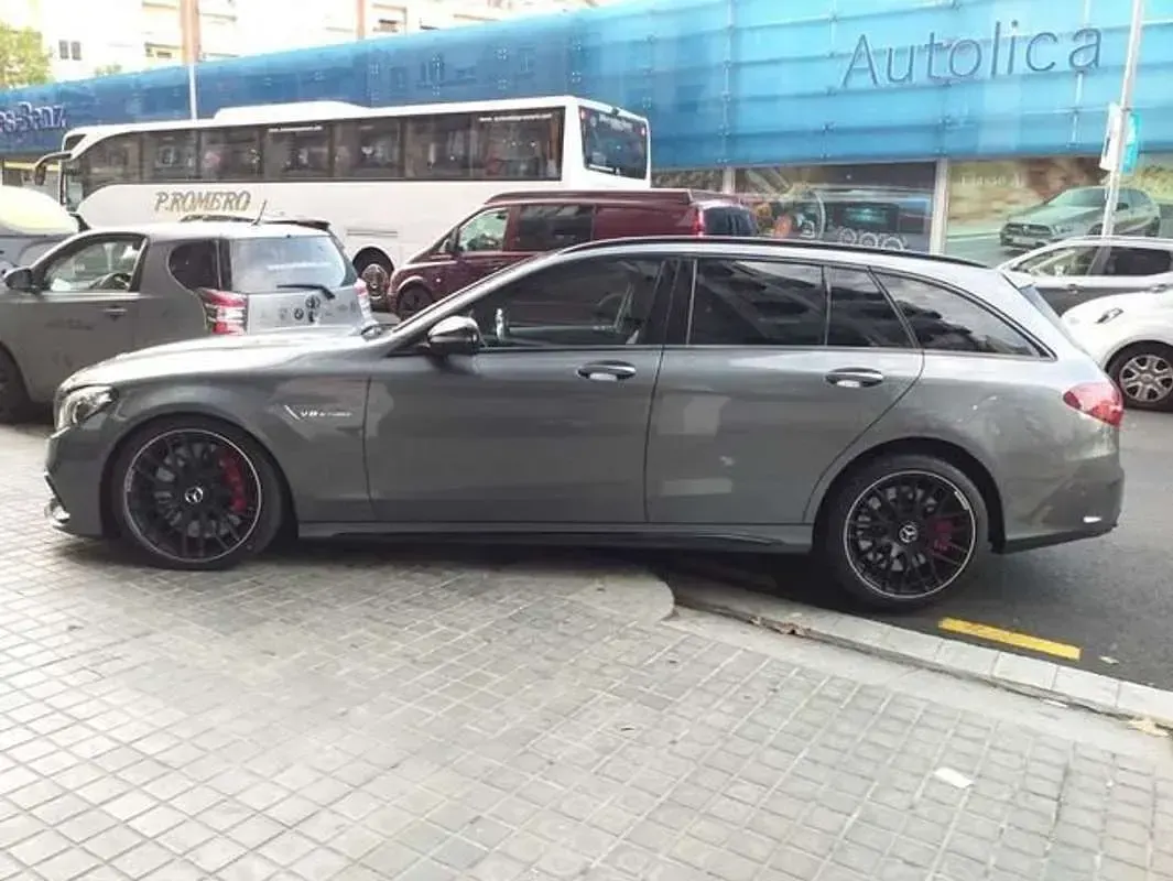 Usado Mercedes S63 AMG AMG 510 CV (375 kW) 2017 Gris Familiar