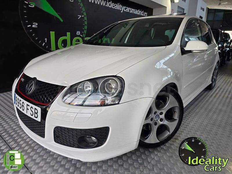 Usado VW Golf V GTI 200 CV (147 kW) 2007 Blanco Berlina