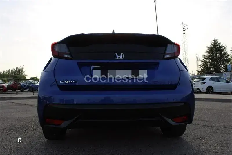 Usado Honda Civic Sport 120 CV (88 kW) 2016 Azul Berlina