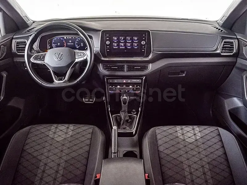 Usado VW T-Cross R-line 150 CV (110 kW) 2024 Negro SUV