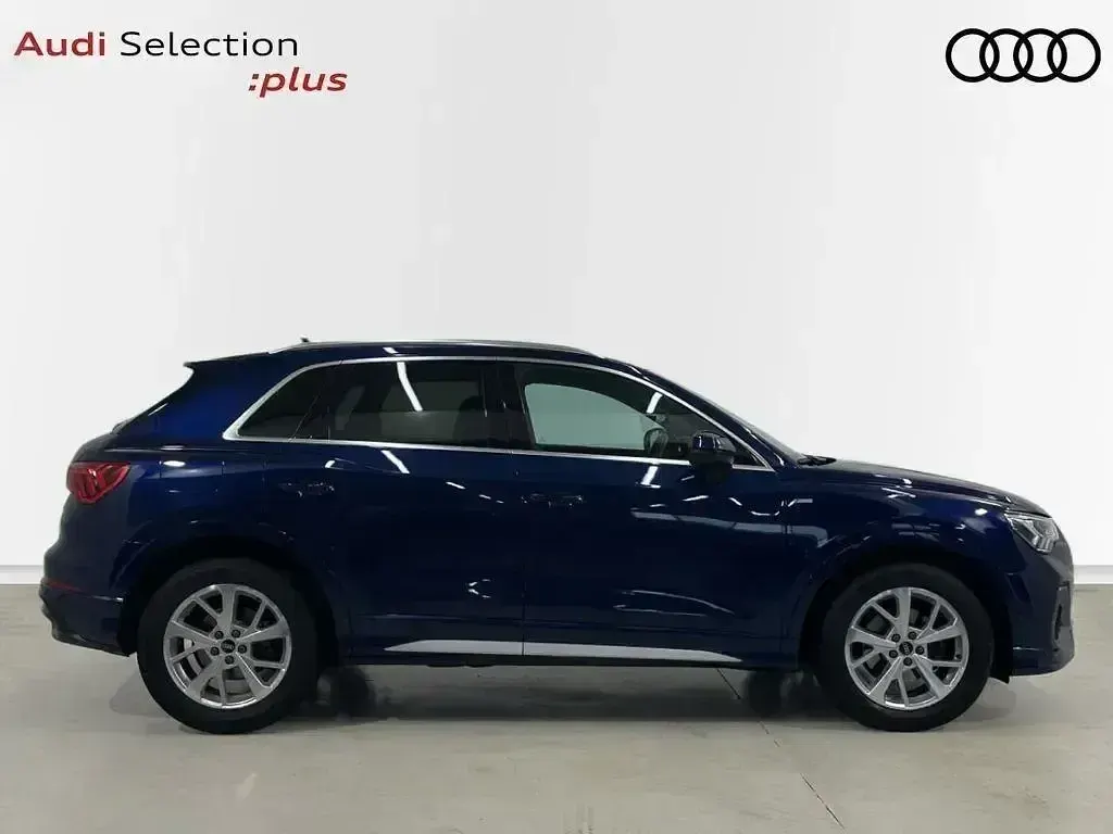 Begagnad Audi Q3 S-Line 150 HK (110 kW) 2021 Blå SUV