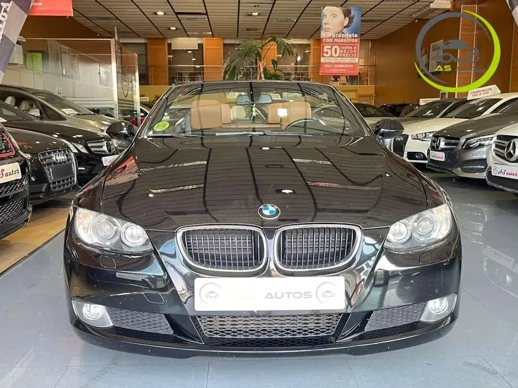 Usado BMW 320 Cabriolet Comfort Edition 177 CV (130 kW) 2008 Negro Descapotable