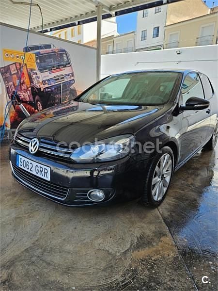 Negro Usado 2009 VW Golf VI Sport Berlina | 8000 € (Precio justo) - Imagen 1/4