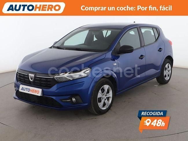 Azul Usado 2021 Dacia Sandero Essentiel Utilitario | 10.699 € (Buen precio) - Imagen 1/3