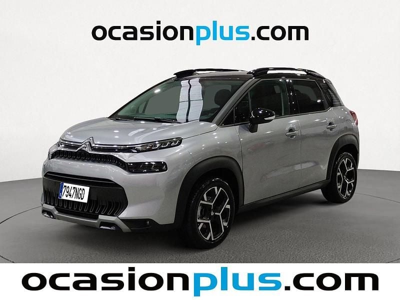 Gris plata Usado 2024 Citroën C3 Aircross PureTech SUV | 13.082 € (Buen precio) - Imagen 1/4