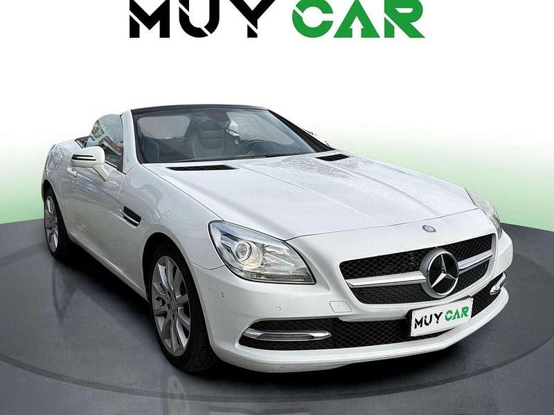 Usado Mercedes SLK250 204 CV (150 kW) 2015 Blanco Descapotable