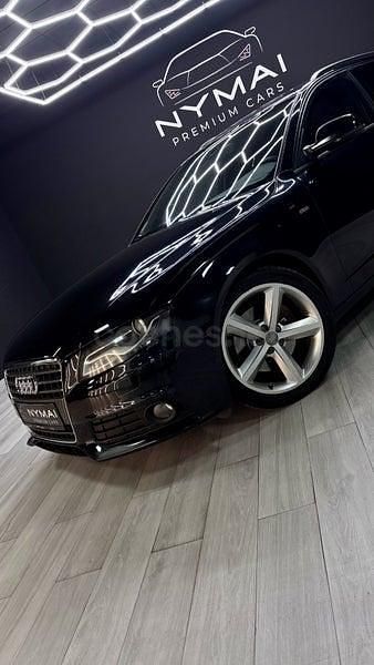 Usado Audi A4 S-Line 190 CV (139 kW) 2011 Negro Familiar