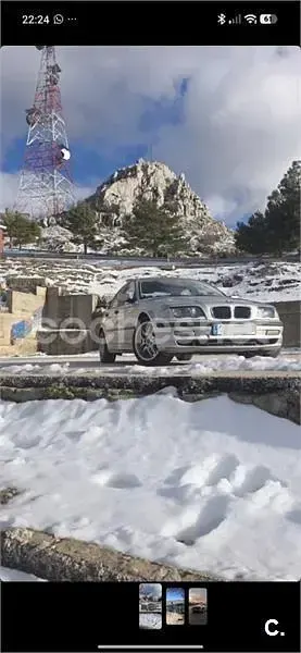 Usado BMW 320 Sport Line 136 CV (100 kW) 2000 Blanco Berlina