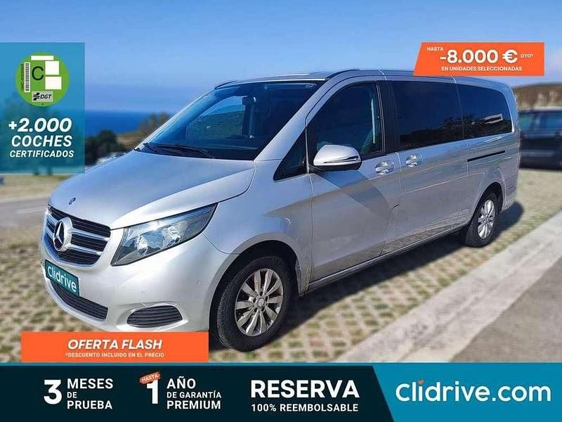 Gris Usado 2017 Mercedes V250 Avantgarde Monovolumen | 24.490 € - Imagen 1/3