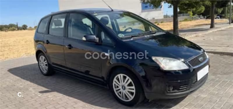 Negro Usado 2007 Ford C-MAX Ghia Monovolumen | 4100 € (Buen precio) - Imagen 1/4