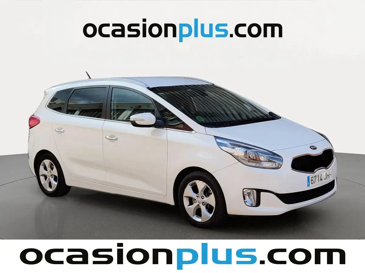 Usado Kia Carens 135 CV (99 kW) 2015 Blanco Monovolumen