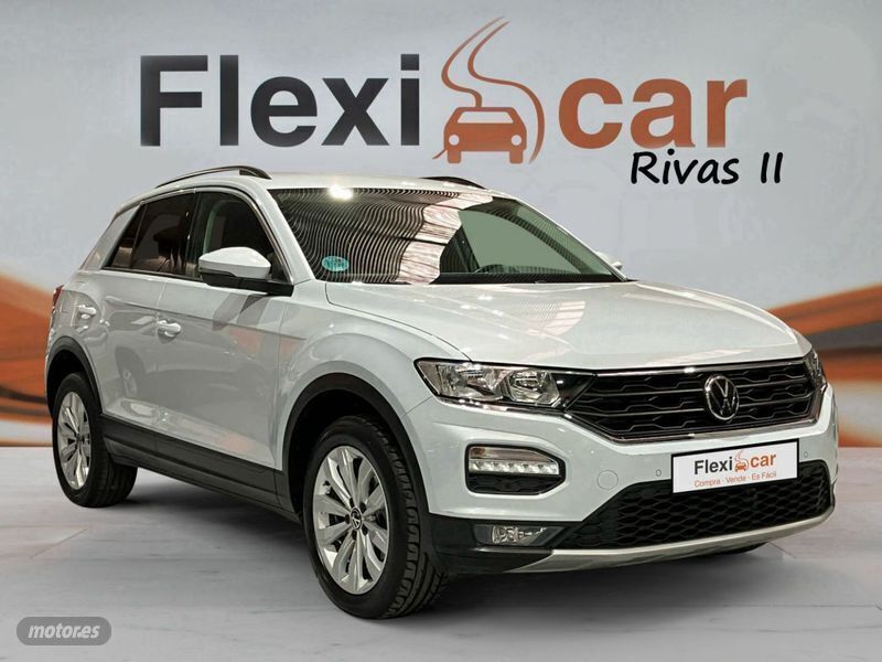 Blanco Usado 2021 VW T-Roc Advance SUV | 23.490 € (Precio justo) - Imagen 1/4