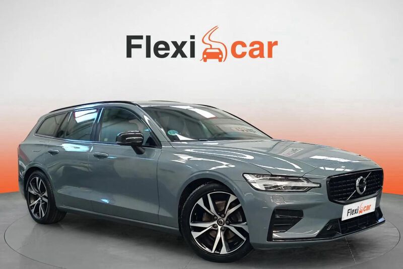 Gris Usado 2021 Volvo V60 R-Design Familiar | 23.990 € (Super precio) - Imagen 1/4