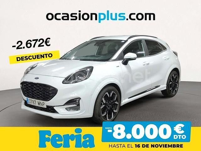 Blanco Usado 2024 Ford Puma ST-Line X SUV | 20.490 € (Precio justo) - Imagen 1/4