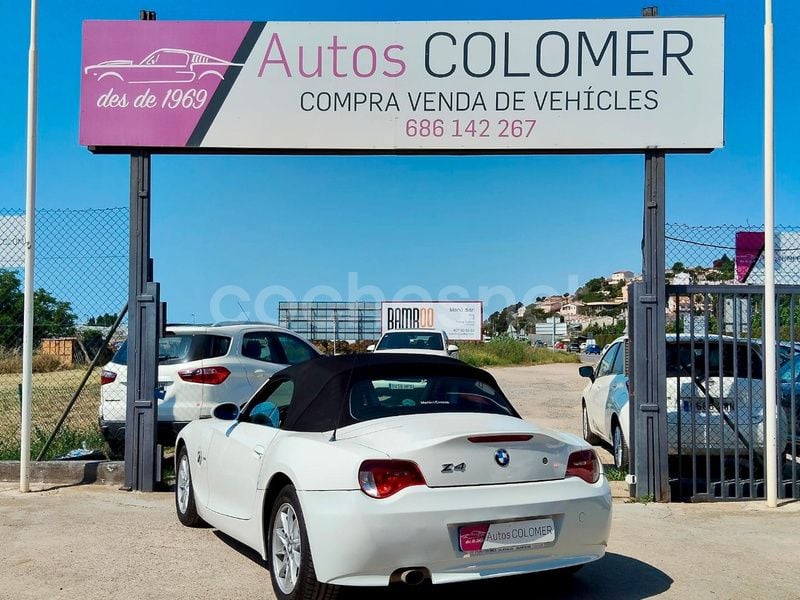 Usado BMW Z4 150 CV (110 kW) 2007 Blanco Descapotable