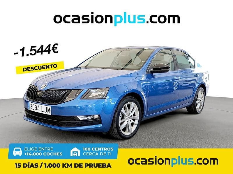 Azul Usado 2020 Skoda Octavia Ambition Berlina | 16.790 € (Precio justo) - Imagen 1/4