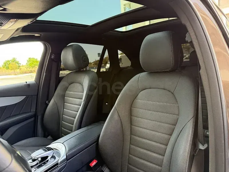 Usado Mercedes GLC250 AMG line 204 CV (150 kW) 2016 Marrón SUV