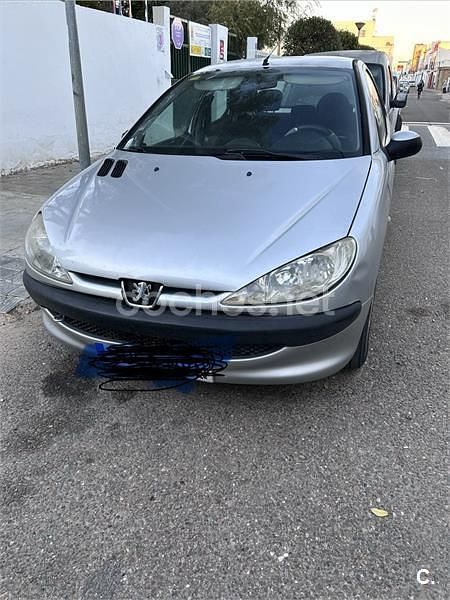 Gris / plata Usado 2006 Peugeot 206 Berlina | 1000 € (Super precio) - Imagen 1/4