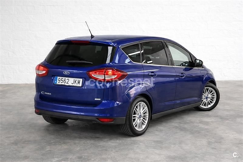 Usado Ford C-MAX Trend 125 CV (91 kW) 2015 Azul Monovolumen