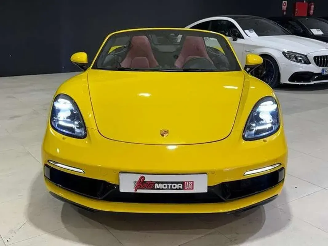 Usado Porsche Boxster GTS 366 CV (269 kW) 2019 Amarillo Descapotable