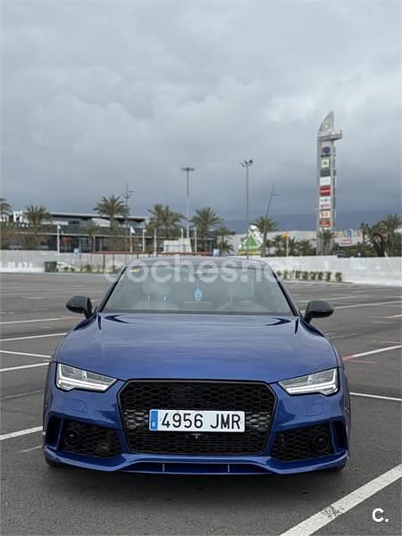Usado Audi A7 Sportback S-Line 320 CV (235 kW) 2016 Azul Utilitario