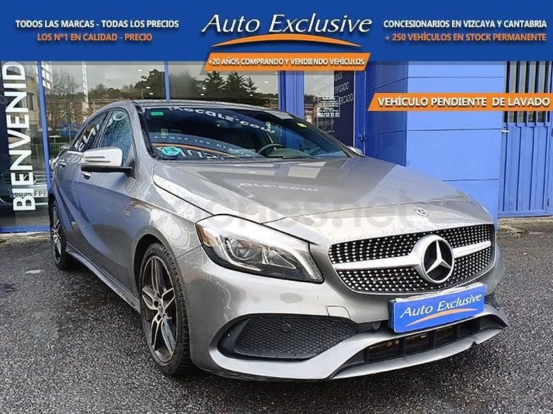 Usado Mercedes A200 136 CV (100 kW) 2018 Gris / plata Berlina