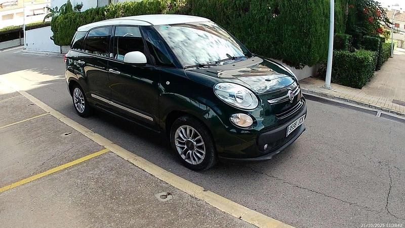 Usado Fiat 500L Living 105 CV (77 kW) 2015 Verde Monovolumen