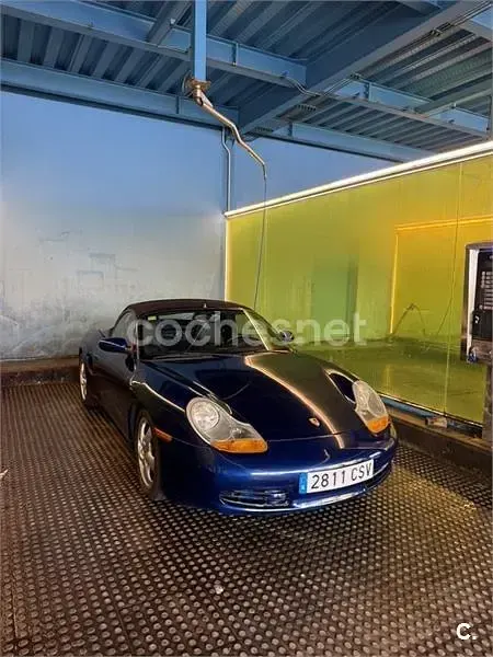 Usado Porsche Boxster 204 CV (150 kW) 1997 Azul Descapotable