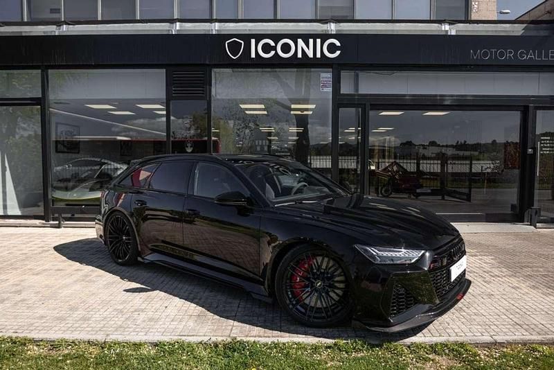 Usado Audi RS6 600 CV (441 kW) 2023 Negro Familiar