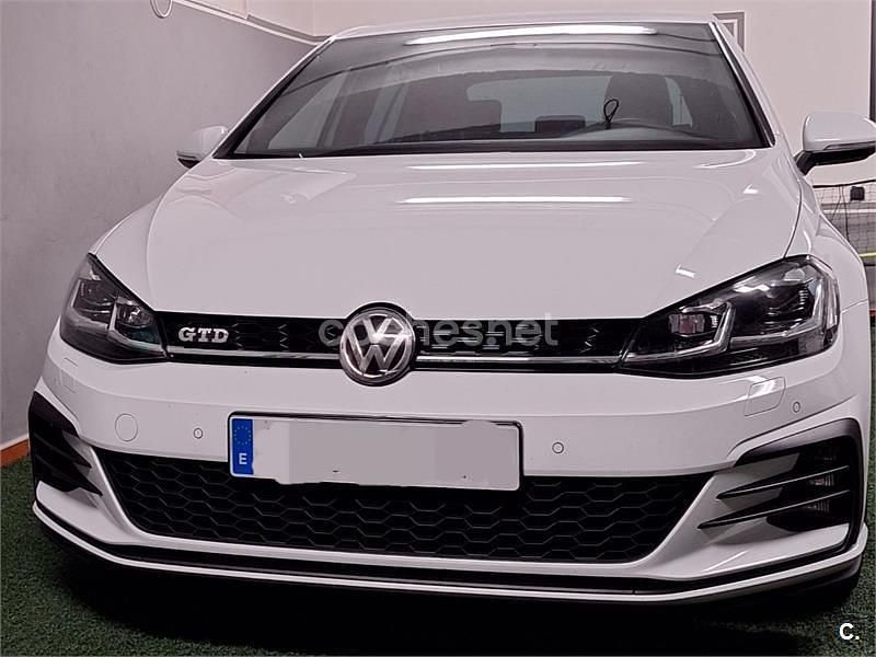 Usado VW Golf VII GTD 184 CV (135 kW) 2019 Blanco Berlina