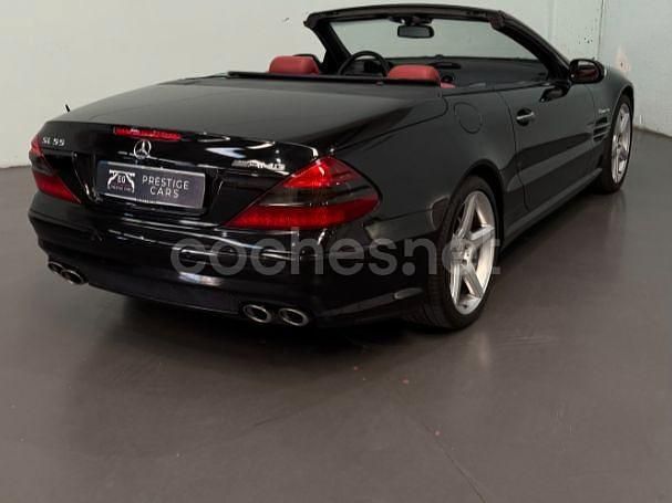 Usado Mercedes SL55 AMG AMG 500 CV (367 kW) 2003 Negro Descapotable